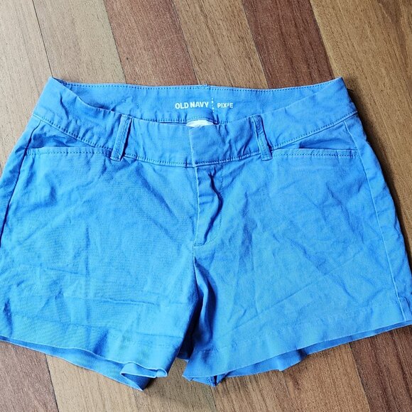 Old Navy Blue Pixie Short Shorts Size 0 - Picture 5 of 12